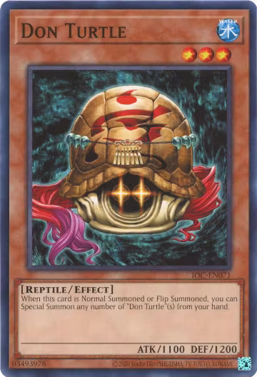 Don Turtle (IOC-EN071), Invasion of Chaos (25th Anniversary Edition) — Yu-Gi-Oh! card price