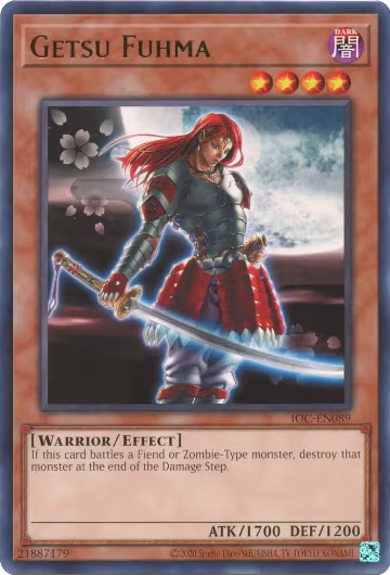 Getsu Fuhma (IOC-EN089), Invasion of Chaos (25th Anniversary Edition) — Yu-Gi-Oh! card price