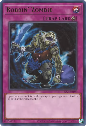 Robbin' Zombie (IOC-EN109), Invasion of Chaos (25th Anniversary Edition) — Yu-Gi-Oh! card price
