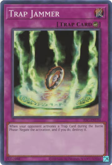 Trap Jammer (IOC-EN110), Invasion of Chaos (25th Anniversary Edition) — Yu-Gi-Oh! card price