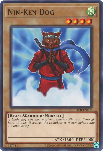 Nin-Ken Dog (DCR-EN002), Dark Crisis (25th Anniversary Edition) — Yu-Gi-Oh! card price