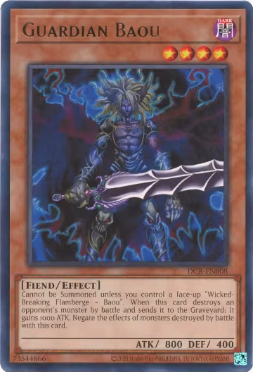 Guardian Baou (DCR-EN008), Dark Crisis (25th Anniversary Edition) — Yu-Gi-Oh! card price