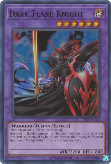 Dark Flare Knight (DCR-EN017), Dark Crisis (25th Anniversary Edition) — Yu-Gi-Oh! card price