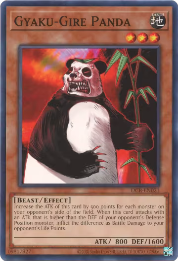 Gyaku-Gire Panda (DCR-EN021), Dark Crisis (25th Anniversary Edition) — Yu-Gi-Oh! card price