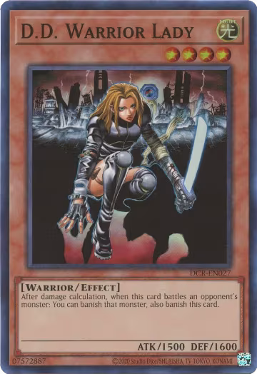 D.D. Warrior Lady (DCR-EN027), Dark Crisis (25th Anniversary Edition) — Yu-Gi-Oh! card price