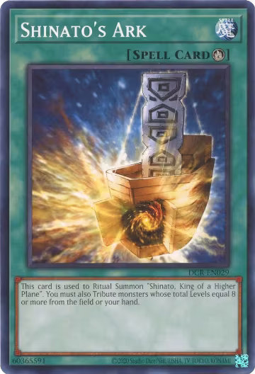 Shinato's Ark (DCR-EN029), Dark Crisis (25th Anniversary Edition) — Yu-Gi-Oh! card price