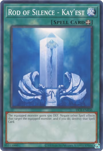 Rod of Silence - Kay'est (DCR-EN036), Dark Crisis (25th Anniversary Edition) — Yu-Gi-Oh! card price