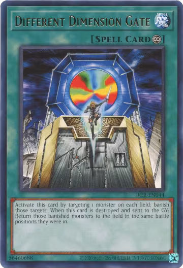 Different Dimension Gate (DCR-EN044), Dark Crisis (25th Anniversary Edition) — Yu-Gi-Oh! card price