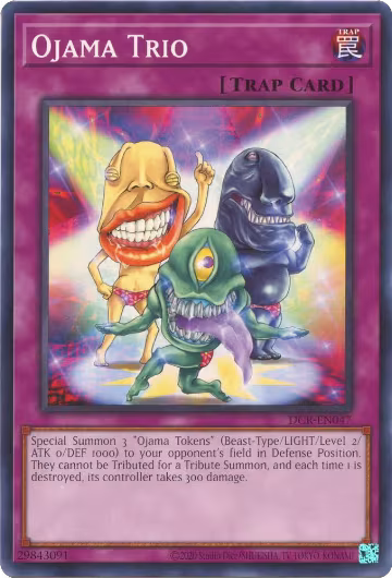 Ojama Trio (DCR-EN047), Dark Crisis (25th Anniversary Edition) — Yu-Gi-Oh! card price