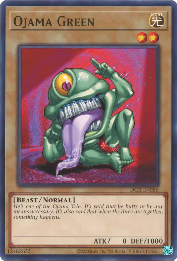 Ojama Green (DCR-EN056), Dark Crisis (25th Anniversary Edition) — Yu-Gi-Oh! card price