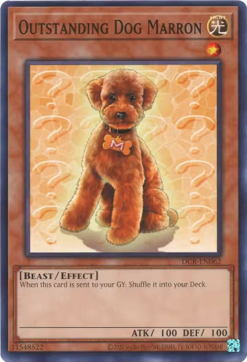 Outstanding Dog Marron (DCR-EN062), Dark Crisis (25th Anniversary Edition) — Yu-Gi-Oh! card price