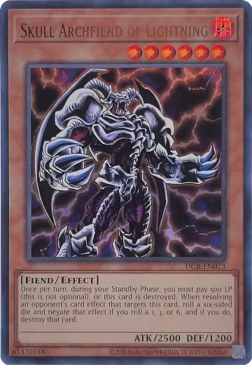Skull Archfiend of Lightning (DCR-EN073) — card price