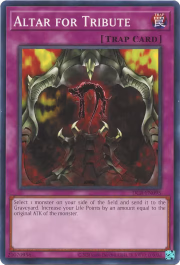 Altar for Tribute (DCR-EN095), Dark Crisis (25th Anniversary Edition) — Yu-Gi-Oh! card price