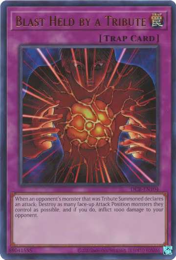 Blast Held by a Tribute (DCR-EN104) — card price