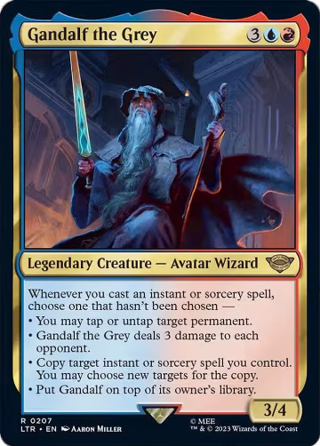 Gandalf the Grey (207), Universes Beyond: The Lord of the Rings: Tales of Middle-earth — Magic card price