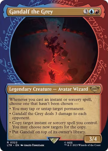 Gandalf the Grey (Showcase) (322), Universes Beyond: The Lord of the Rings: Tales of Middle-earth — Magic card price