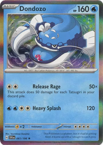 Dondozo - 061/198 (061/198), Scarlet & Violet Base Set — Pokémon card price
