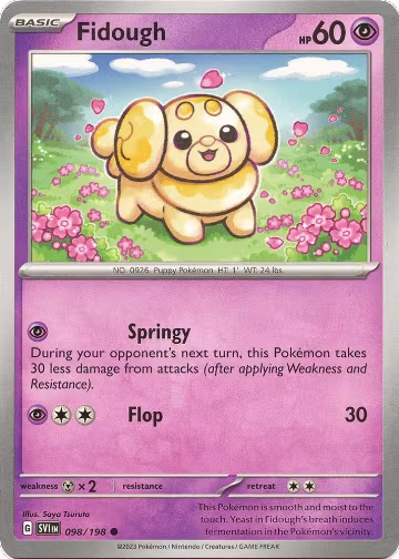 Fidough - 098/198 (098/198), Scarlet & Violet Base Set — Pokémon card price