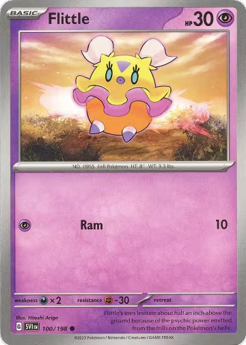 Flittle - 100/198 (100/198), Scarlet & Violet Base Set — Pokémon card price