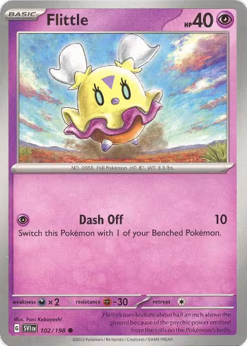 Flittle - 102/198 (102/198), Scarlet & Violet Base Set — Pokémon card price