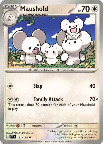 Maushold (161/198), Scarlet & Violet Base Set — Pokémon card price