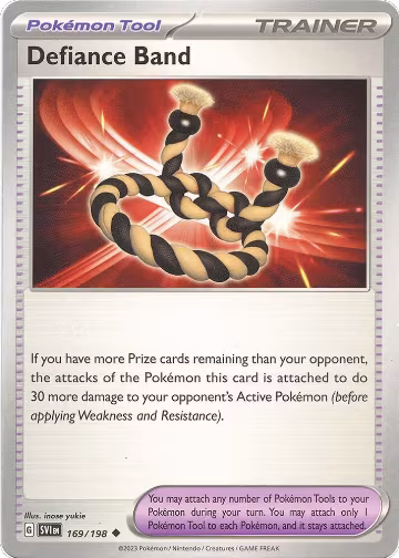 Defiance Band (169/198), Scarlet & Violet Base Set — Pokémon card price