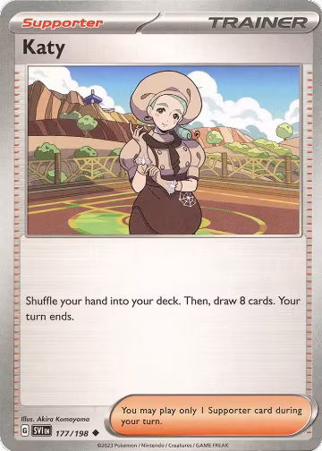 Katy - 177/198 (177/198), Scarlet & Violet Base Set — Pokémon card price