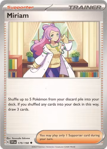 Miriam - 179/198 (179/198), Scarlet & Violet Base Set — Pokémon card price