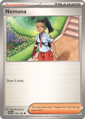 Nemona (180/198), Scarlet & Violet Base Set — Pokémon card price