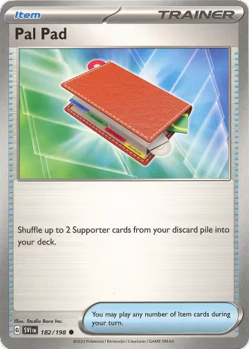 Pal Pad (182/198), Scarlet & Violet Base Set — Pokémon card price