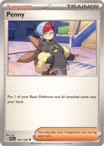Penny - 183/198 (183/198), Scarlet & Violet Base Set — Pokémon card price