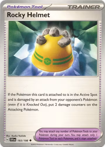 Rocky Helmet (193/198), Scarlet & Violet Base Set — Pokémon card price