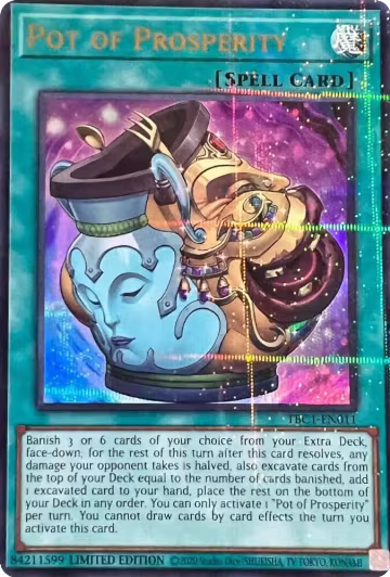 Pot of Prosperity (TBC1-EN011) — card price