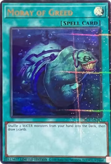 Moray of Greed (TBC1-EN013) — card price