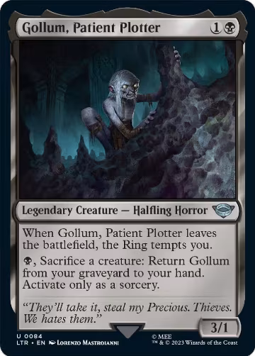 Gollum, Patient Plotter (84), Universes Beyond: The Lord of the Rings: Tales of Middle-earth — Magic card price