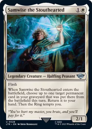 Samwise the Stouthearted (28), Universes Beyond: The Lord of the Rings: Tales of Middle-earth — Magic card price