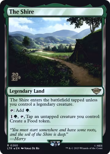 The Shire (260), Prerelease Cards — Magic card price