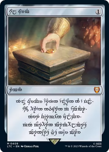 Sol Ring - Dwarven (0409) (409), Commander: The Lord of the Rings: Tales of Middle-earth — Magic card price