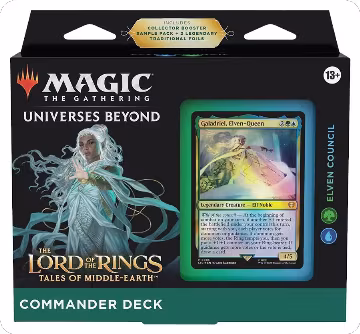 The Lord of the Rings: Tales of Middle-earth Commander Deck - Elven Council, Commander: The Lord of the Rings: Tales of Middle-earth — Magic sealed product price