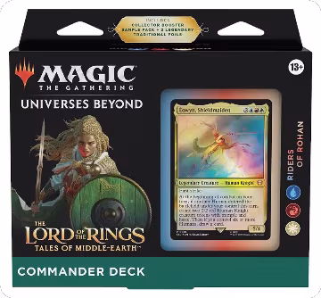 The Lord of the Rings: Tales of Middle-earth Commander Deck - Riders of Rohan, Commander: The Lord of the Rings: Tales of Middle-earth — Magic sealed product price