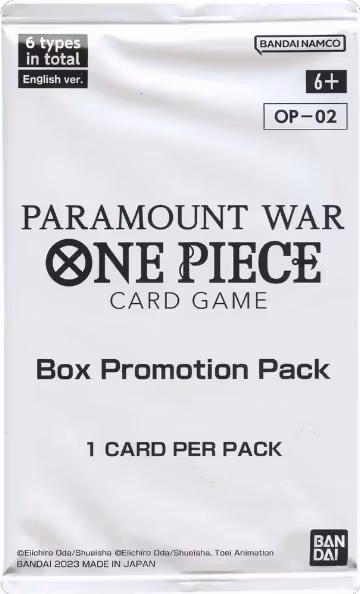 Box Promotion Pack, Paramount War — One Piece sealed product price