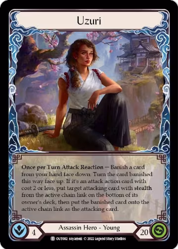 Uzuri (OUT002), Outsiders — Flesh & Blood card price
