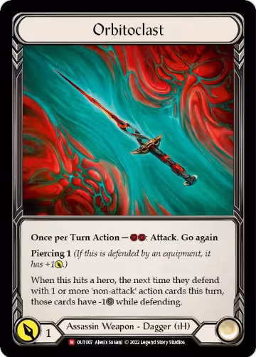 Orbitoclast (OUT007), Outsiders — Flesh & Blood card price