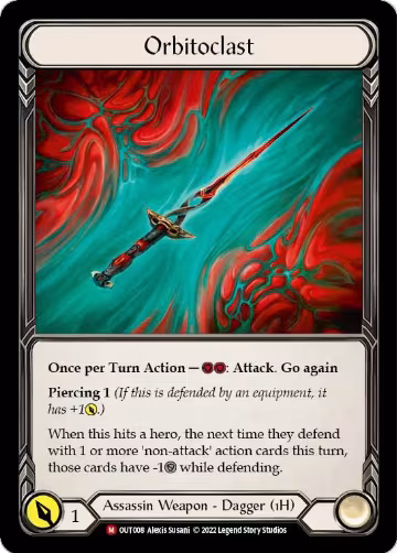 Orbitoclast (OUT008) (OUT008), Outsiders — Flesh & Blood card price