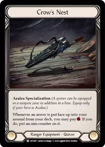 Crow's Nest (OUT097), Outsiders — Flesh & Blood card price