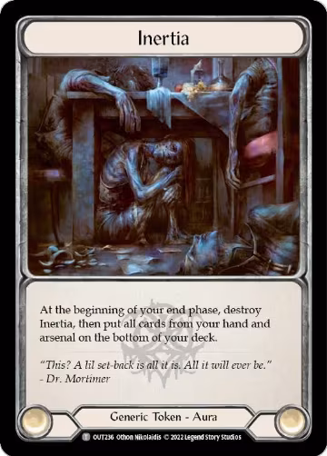Inertia (OUT236), Outsiders — Flesh & Blood card price