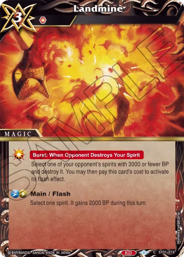 Landmine (ST01-015), Starter Deck 01: Dragon Onslaught — Battle Spirits card price