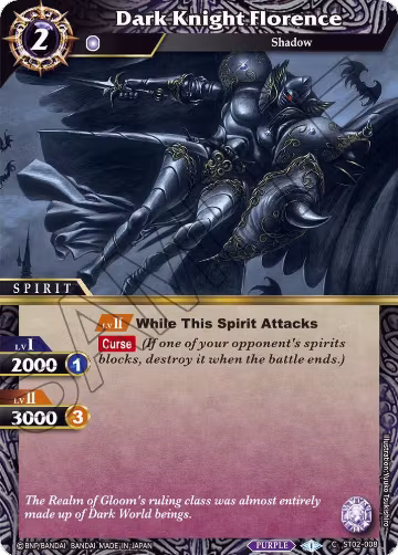 Dark Knight Florence (ST02-008) — card price