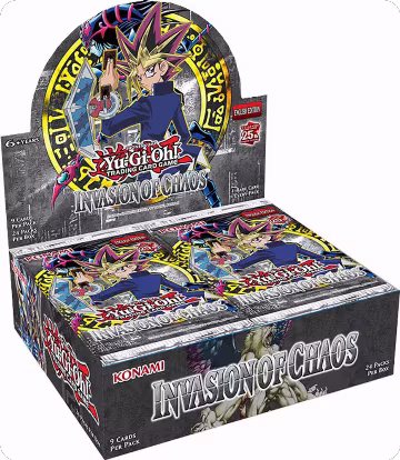 Invasion of Chaos Booster Box (25th Anniversary Edition), Invasion of Chaos (25th Anniversary Edition) — Yu-Gi-Oh! sealed product price
