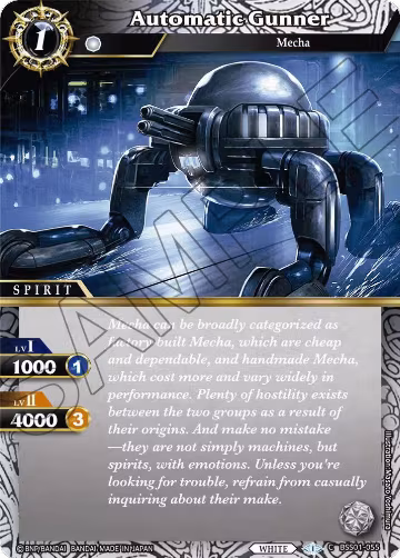 Automatic Gunner (BSS01-055), Dawn of History — Battle Spirits card price